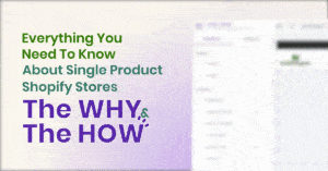 Everything You Need to Know about Single Product Shopify Stores: the Why and the How