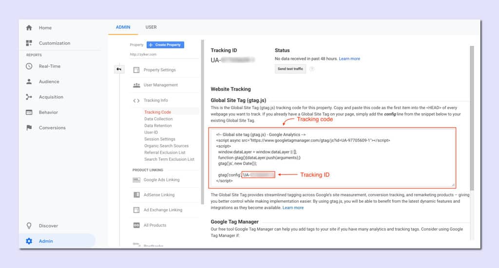 globle site tag gtag.js, integrate shopify with google analytics