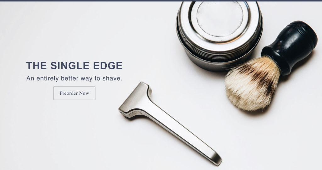 Supply shave, Shopify coming soon page examples