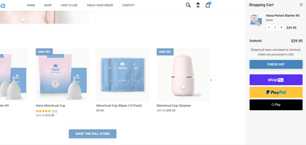 branded dynamic checkout button for conversion boosts for black friday